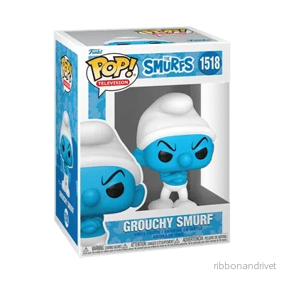Funko POP TV: Smurfs – Grouchy Smurf
