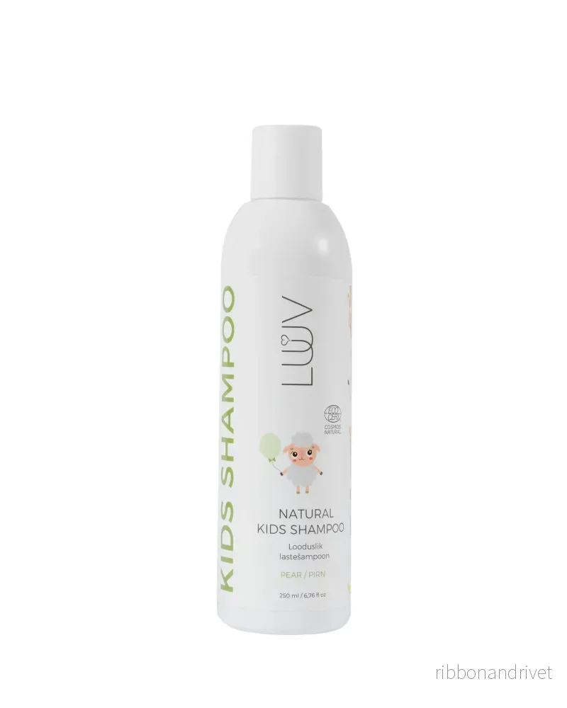LUUV Natural Kid’s Shampoo Pear, 200ml – naturligt barnschampo LUUV Natural Kid’s Shampoo Pear, 200ml – naturligt barnschampo