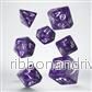 Classic RPG Lavendel & Vit Tärningsset (7) - Bild 2