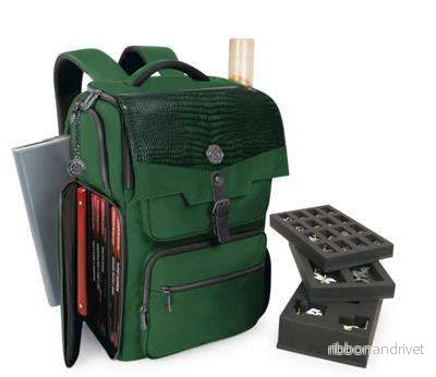 ENHANCE Collector’s Edition DnD Ryggsäck – DM-väska, rymmer 6-8 böcker (Dragon Green) ENHANCE Collector’s Edition DnD Ryggsäck – DM-väska, rymmer 6-8 böcker (Dragon Green)