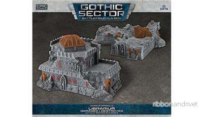 Battlefield In A Box: Mundus Imperialis – Librarium (Skadad & Förstörd x2)