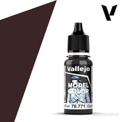 Vallejo Model Color Matt 156 Dark Rust, 18 ml Vallejo Model Color Matt 156 Dark Rust, 18 ml