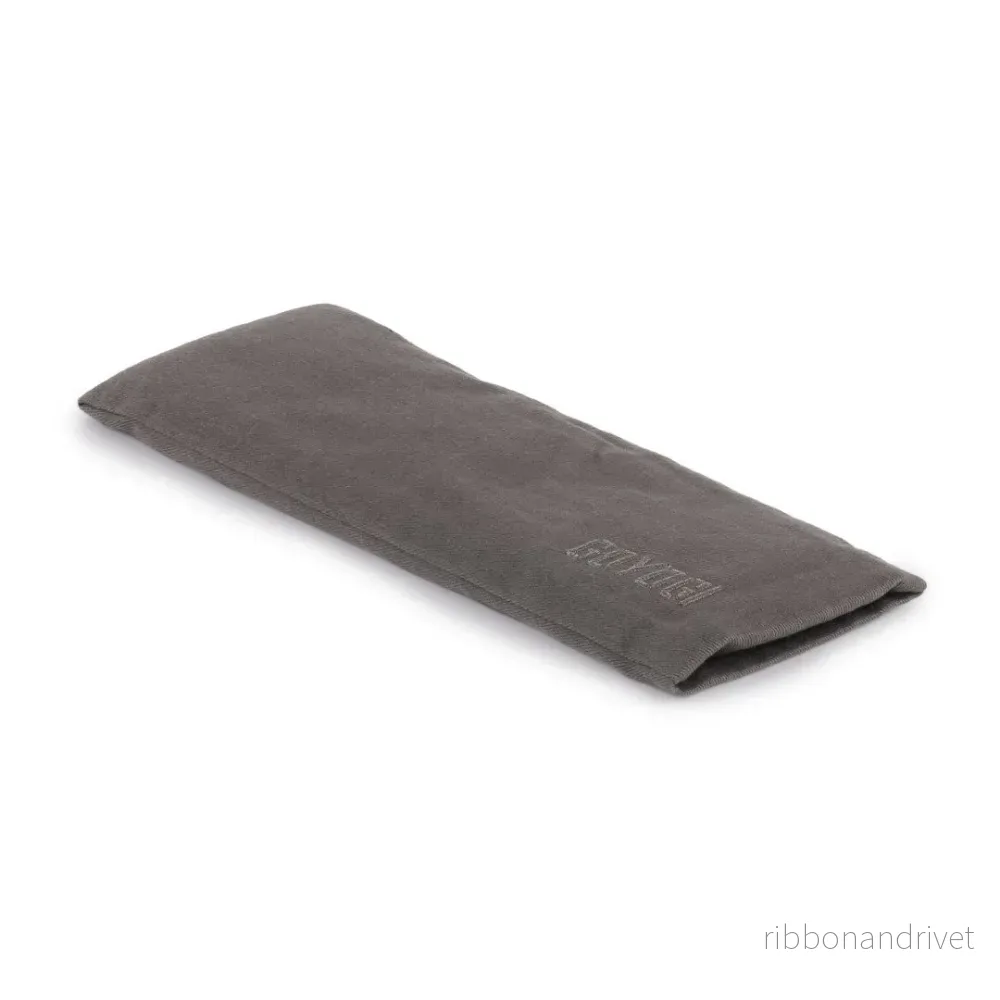 Calm Organic Cotton Eye Pillow – Dark Grey