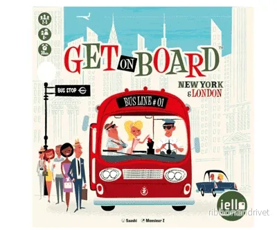 Get on Board: New York & London – Spel för hela familjen Get on Board: New York & London – Spel för hela familjen