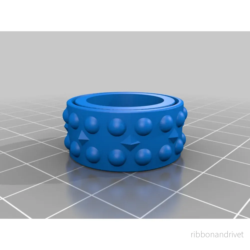 Praktisk fidget-ring för fokus och stresslindring - Bild 3