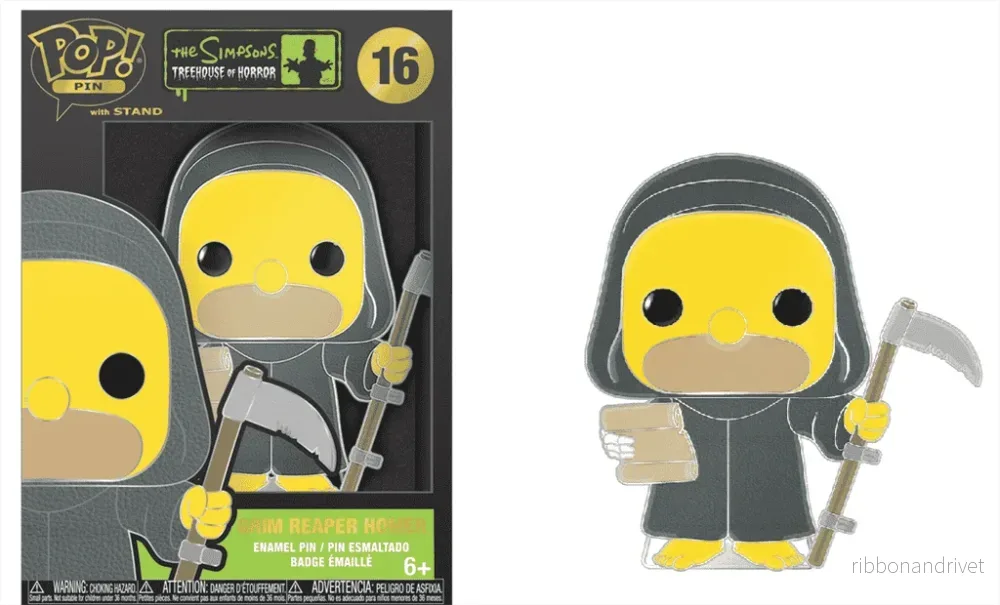 Funko POP Pins: Simpsons – Grim Reaper Homer Funko POP Pins: Simpsons – Grim Reaper Homer