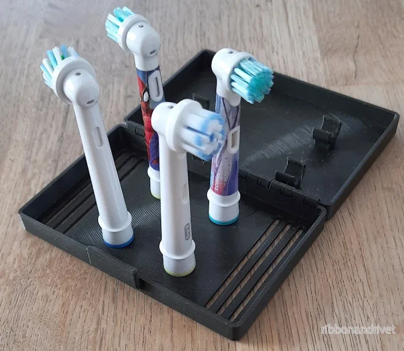 Oral-B resefodral med stativ för elektriska tandborsthuvuden - Bild 3