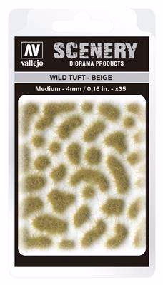 Vallejo - Scenery - Vild Tuft Beige (4 mm) - Bild 2