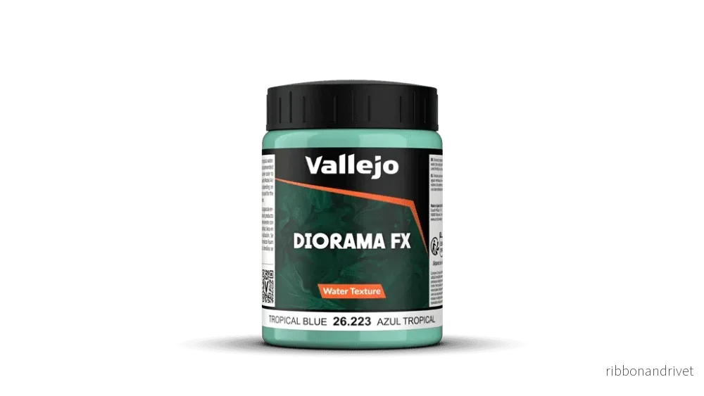 Vallejo Diorama FX Water Textures – Tropical Water 200 ml Vallejo Diorama FX Water Textures – Tropical Water 200 ml