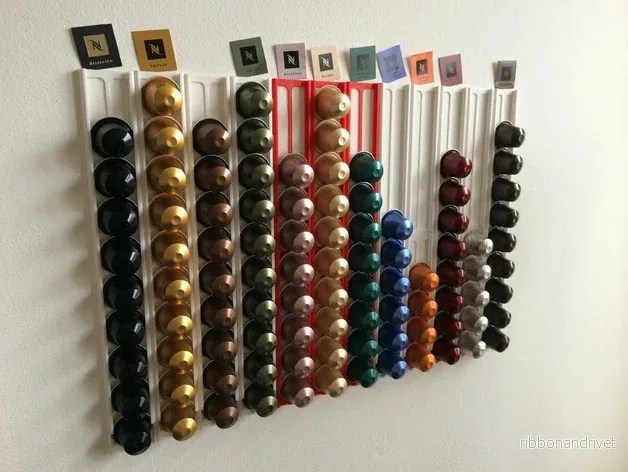 Nespresso kapselhållare för väggmontering - Bild 2
