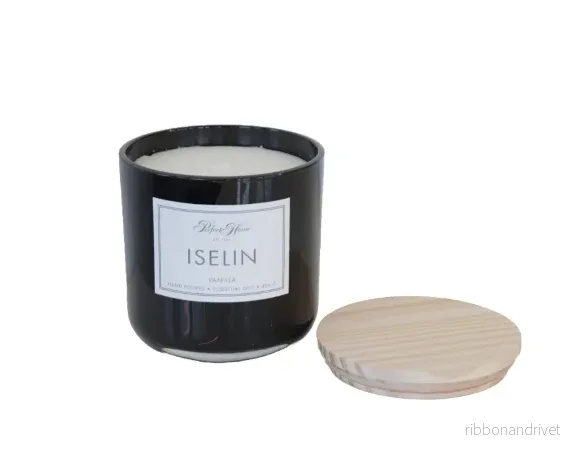 Iselin Black doftljus vanilj Iselin Black doftljus vanilj