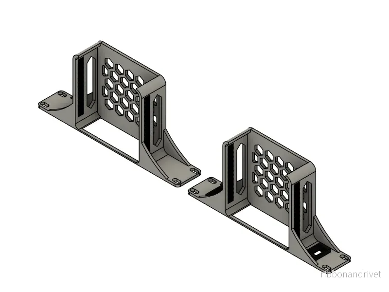 10-tums rackfäste för Intel NUC NUC7I3BNK 10-tums rackfäste för Intel NUC NUC7I3BNK