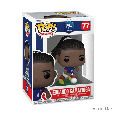 Funko POP Fotboll: Frankrike – Eduardo Camavinga Funko POP Fotboll: Frankrike – Eduardo Camavinga