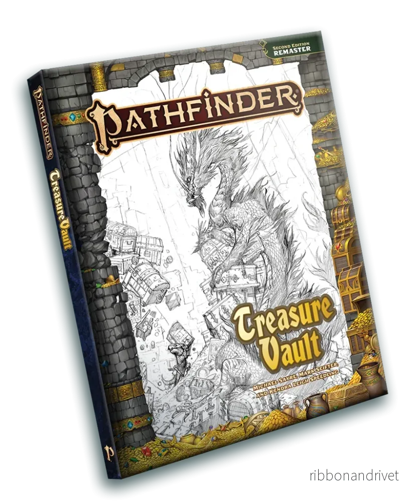 Pathfinder RPG: Treasure Vault (Remastered) Sketch Cover Edition (P2) Pathfinder RPG: Treasure Vault (Remastered) Sketch Cover Edition (P2)