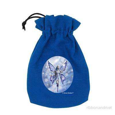Anne Stokes Dice Pouch: Snow Fairy - Bild 2