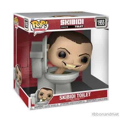Funko POP Jumbo: Skibidi Toalett – Skibidi Toalett Funko POP Jumbo: Skibidi Toalett – Skibidi Toalett