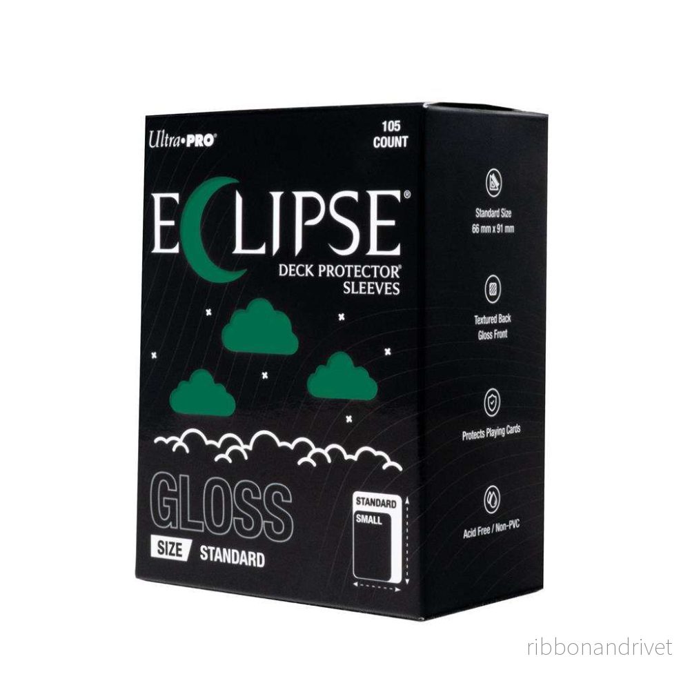 ECLIPSE® Gloss Standard DECK PROTECTOR® Sleeves: Forest Green – 105 st.