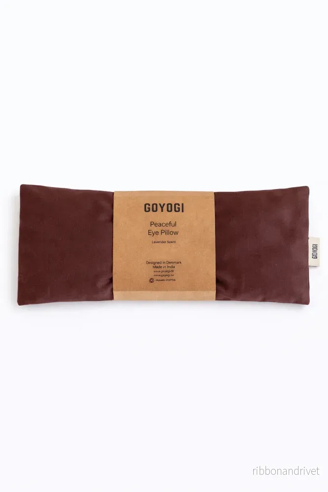 Peaceful Eye Pillow – Dark Brown Peaceful Eye Pillow – Dark Brown