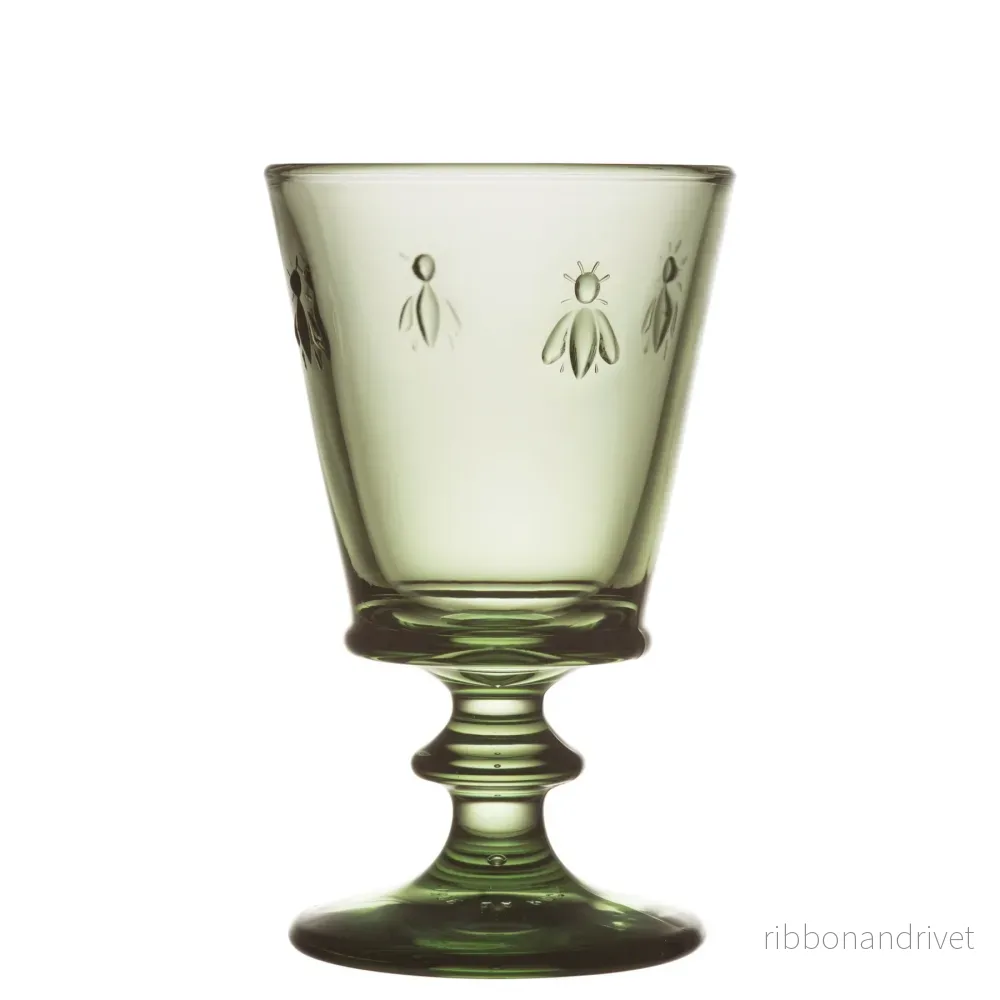 Vinglas i ett set med 4 olika färger, 220ml- La Rochère "Abeille" - Bild 2