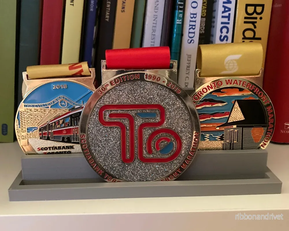 Elegant medaljhållare för visning av prestationer