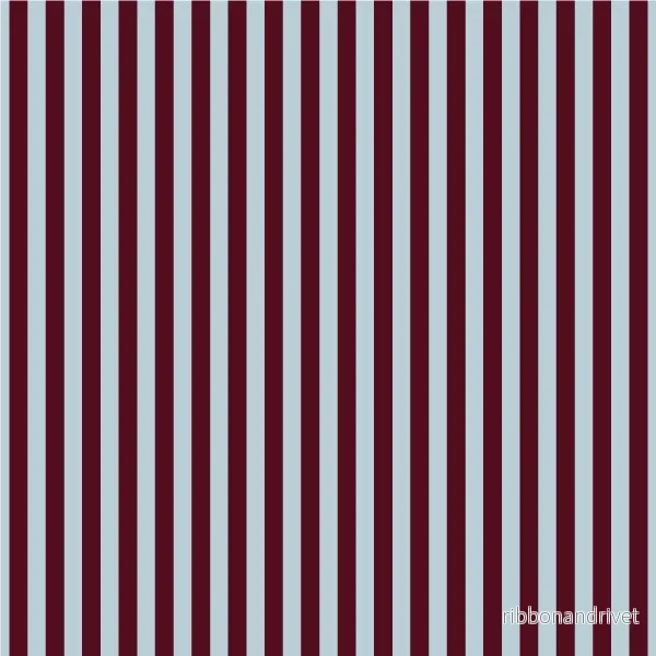 Maya Stripes Tapet – Brun & Blå | Stilren och lekfull - Bild 2