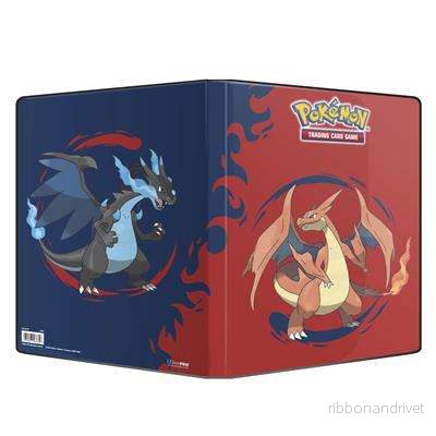 UP - Mega Charizard X och Mega Charizard Y 9-Pocket Portfolio för Pokémon Trading Card Game - Bild 2