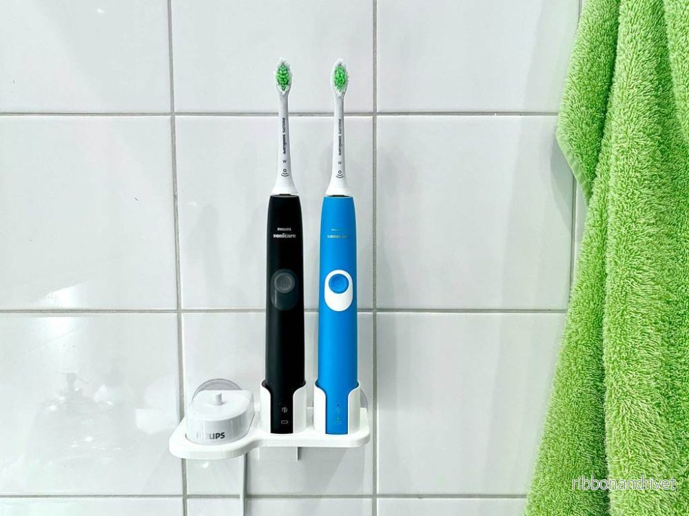 Philips Sonicare tandborstehållare för 2 tandborstar och laddare Philips Sonicare tandborstehållare för 2 tandborstar och laddare