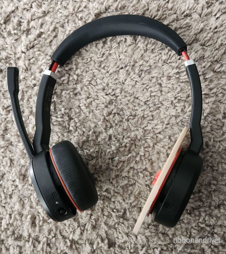 Jabra Evolve 75 Over-ear-adapter för optimal komfort