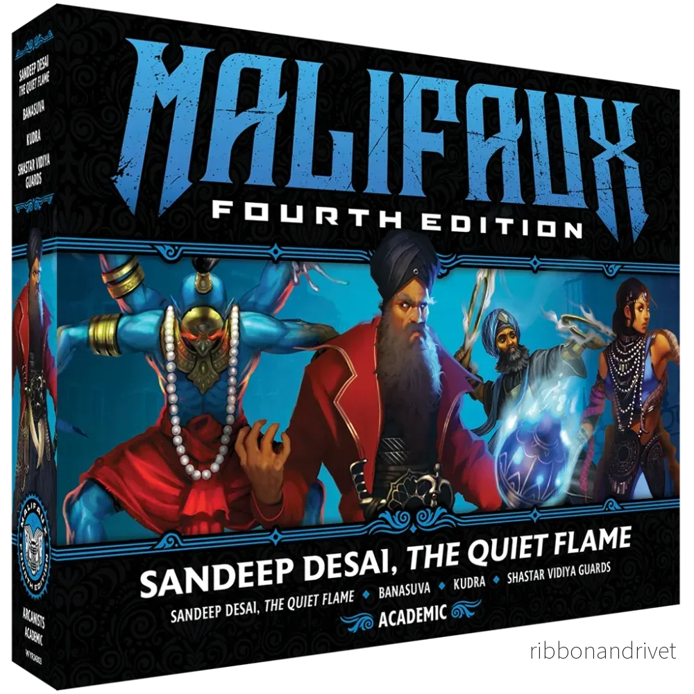 Malifaux 4th Edition - Sandeep Desai, The Quiet Flame
