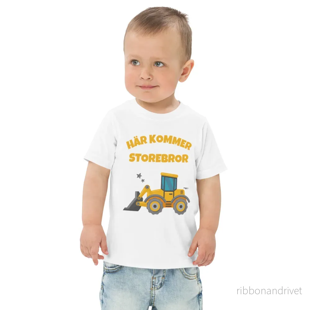 Här kommer storebror T-shirt - Grävskopa