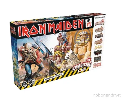 Zombicide – Iron Maiden Karaktärspaket 1 – EN/DE Zombicide – Iron Maiden Karaktärspaket 1 – EN/DE