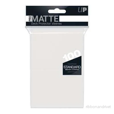 UP - Standard Deck Protector - PRO-Matte Clear (100 Sleeves) - Bild 2