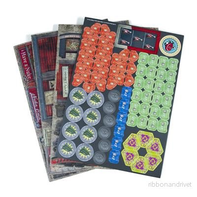 Fallout Factions: Tokens och Terrängpaket 1 - Bild 2