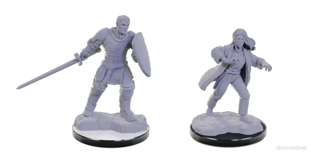 D&D Nolzur’s Marvelous Miniatures: Reborn Paladin & Reborn Warlock D&D Nolzur’s Marvelous Miniatures: Reborn Paladin & Reborn Warlock