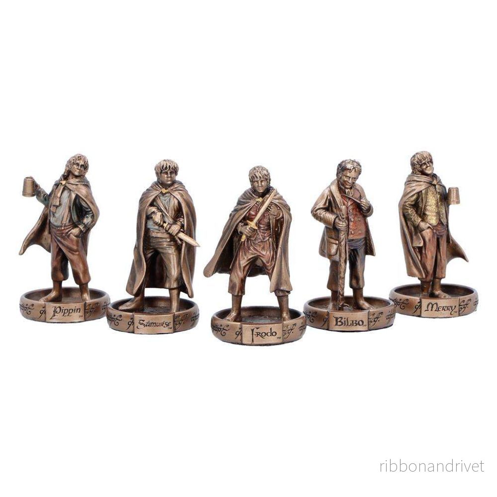 The Lord of the Rings – Samlingsfigurer (7,2 cm) – The Hobbits of the Shire