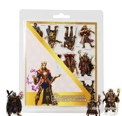 Skinny Minis – Human Spellcaster – EN Skinny Minis – Human Spellcaster – EN