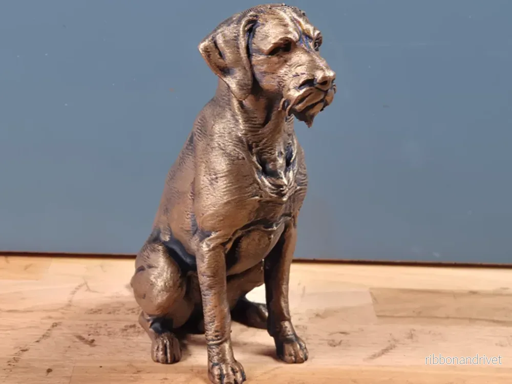 Strävhårig Vorsteh – Hundfigur Strävhårig Vorsteh – Hundfigur