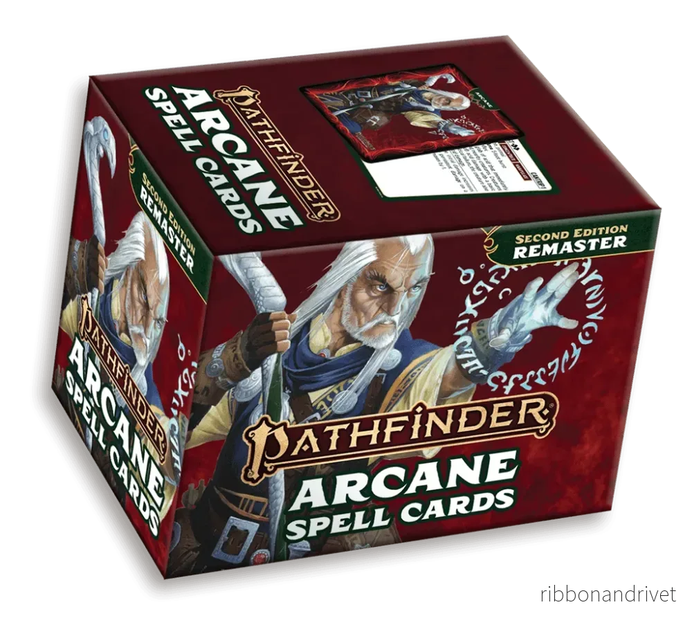 Pathfinder Arcane Spell Cards (Remastered)