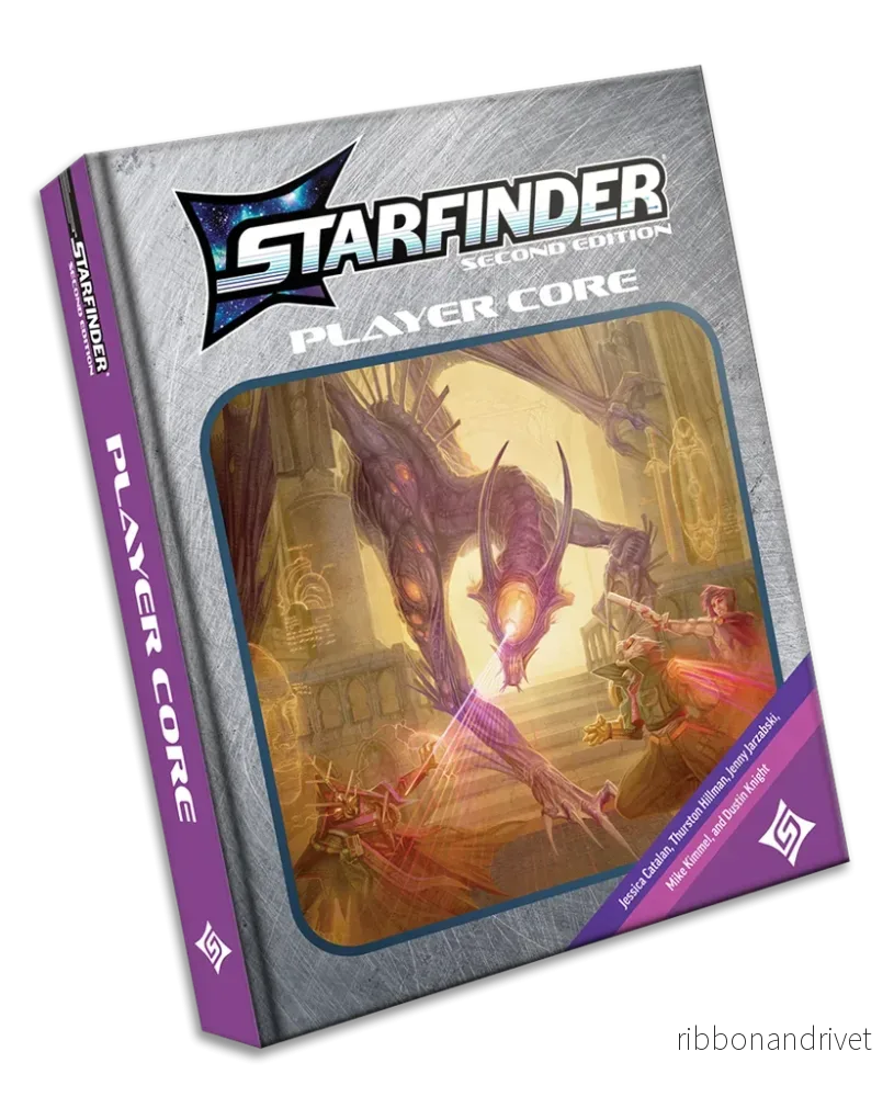 Starfinder RPG: Starfinder Player Core Detaljhandelsutgåva (S2) Starfinder RPG: Starfinder Player Core Detaljhandelsutgåva (S2)