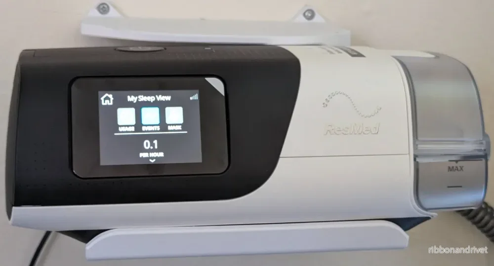Väggfäste för ResMed AirSense 11 CPAP-maskin Väggfäste för ResMed AirSense 11 CPAP-maskin
