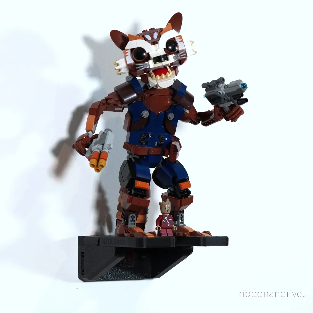 Väggfäste för Rocket och Baby Groot 76282 - Bild 3
