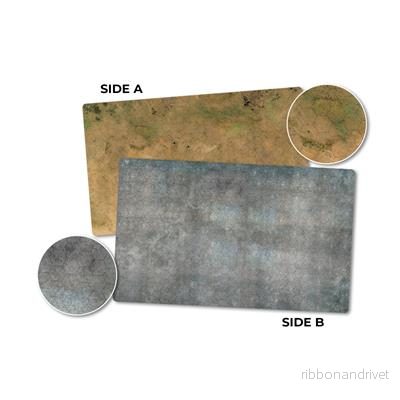 Game Mat 2 (Arid/Urban) - Dubbel Sidan Spelmatta - Bild 2