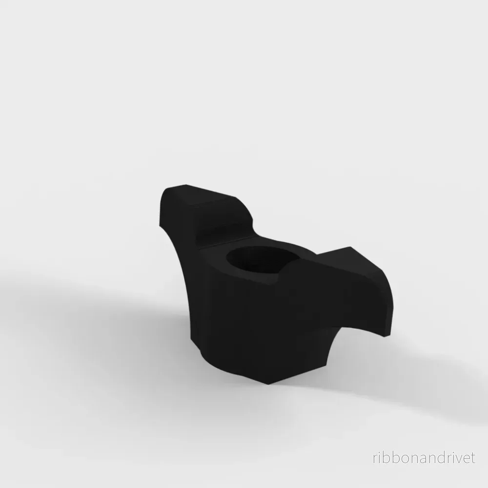 7 mm vingmutter för gräsklipparhandtag - Bild 2