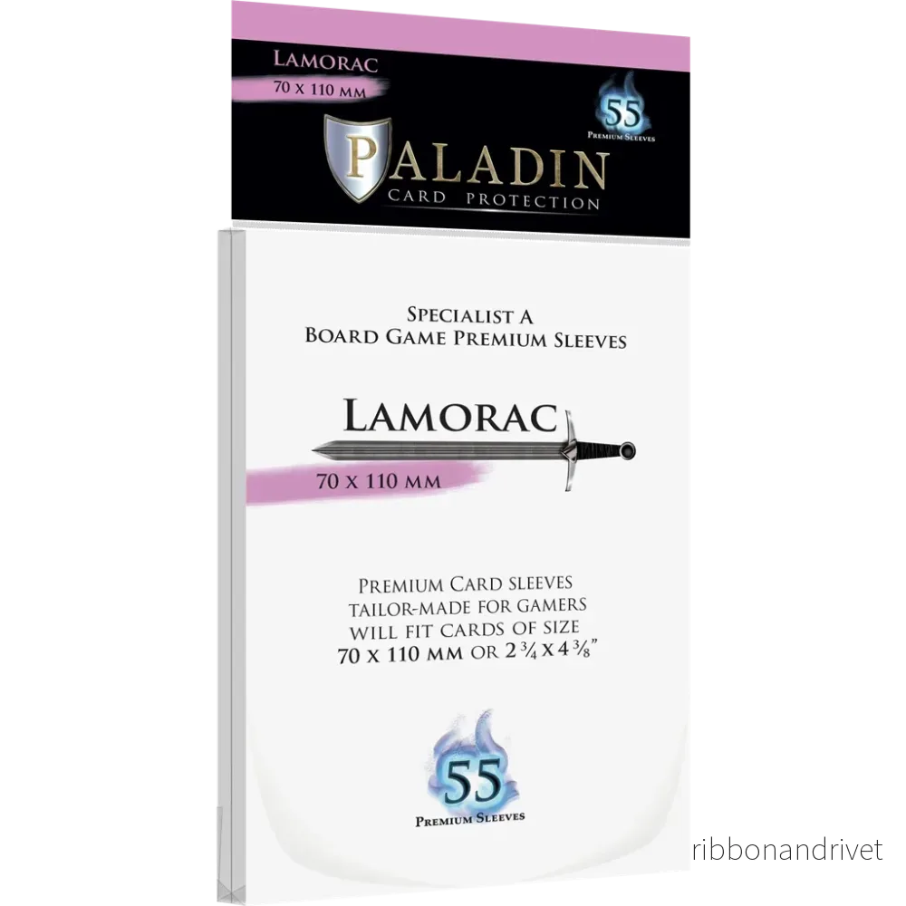 Paladin Sleeves – Lamorac Premium Specialist A 70x110mm (55 Sleeves) Paladin Sleeves – Lamorac Premium Specialist A 70x110mm (55 Sleeves)