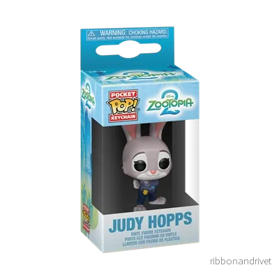 Funko POP Nyckelring: Zootopia 2 – Judy Hopps Funko POP Nyckelring: Zootopia 2 – Judy Hopps