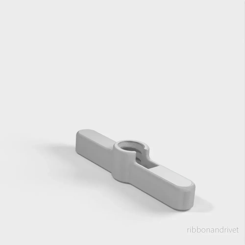 Enkelt T-handtag för sexkantnycklar kompatibel med Craftbot 3D-skrivare