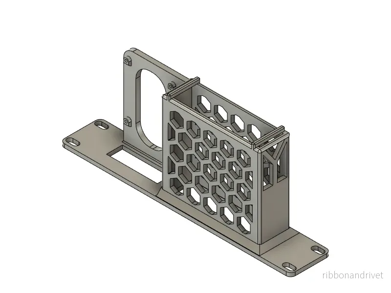 10" Rackfäste för TP-Link LS105G Raspberry Pi