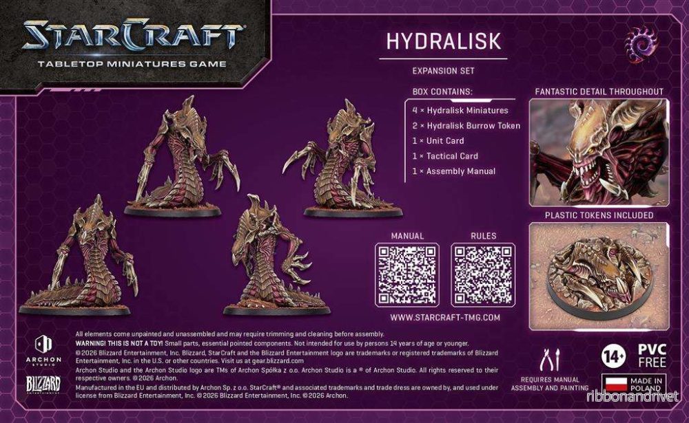 StarCraft® The Miniatures Game – Hydralisk (Zerg) expansionsset – EN - Bild 2