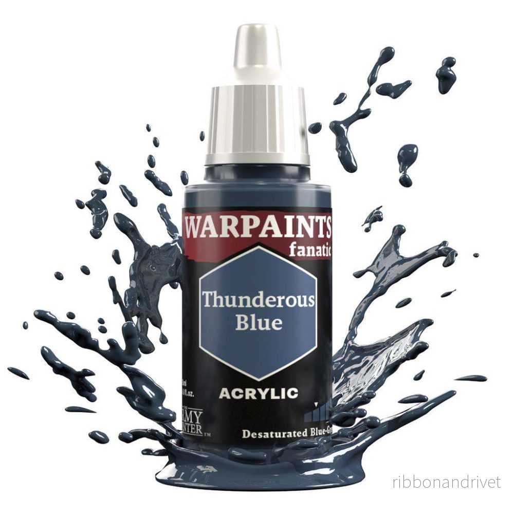 The Army Painter – Warpaints Fanatic: Thunderous Blue The Army Painter – Warpaints Fanatic: Thunderous Blue