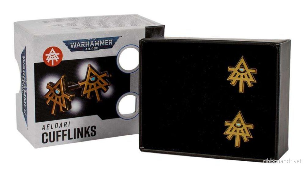 Warhammer 40,000 – Manschettknappar – Aeldari Warhammer 40,000 – Manschettknappar – Aeldari